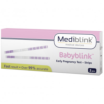 MEDIBLINK Pregnancy Test Babyblink - Strips 2x M150