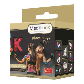MEDIBLINK Kinesiology Tape 5 cm x 5 m Red M134