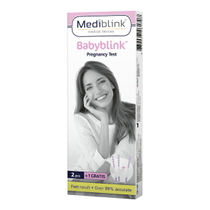 MEDIBLINK Pregnancy Test Babyblink Dipstick 3x M155